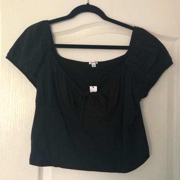 Black Pretty Corset Tee - Picture 3 of 4